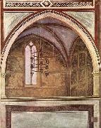 GIOTTO di Bondone View of a chapel oil painting